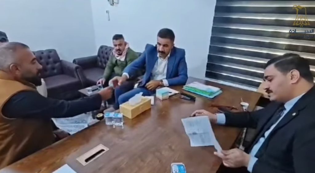 الجهود الحثيثة التي يبذلها تحالف السيادة بتوجيه مباشر من رئيسه الشيخ خميس الخنجر لدعم حقوق المواطنين والدفاع عن قضاياهم العادلة