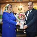 الخابوري تزور المديرية العامة لتربية نينوى وتهنئ مديرها الجديد