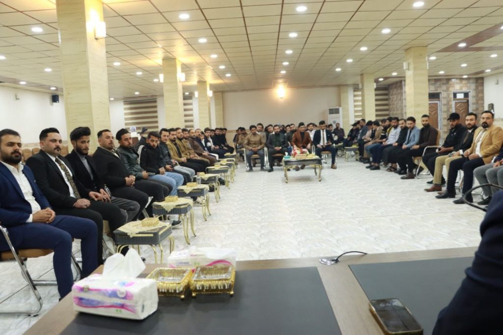 أمسية شبابية في مكتب السيادة في الأنبار