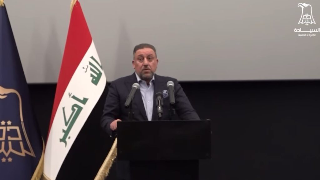 الشيخ خميس الخنجر: من أجل عراق قوي ومتحد، يجب أن نغادر خطاب التحريض الطائفي