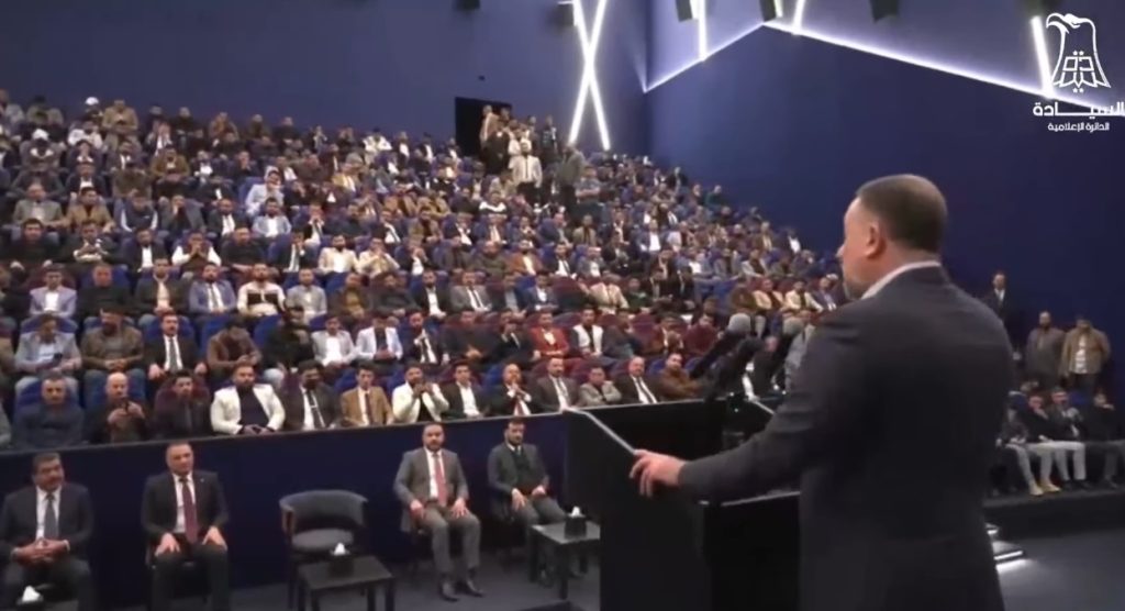 مقتطفات من حديث الشيخ خميس الخنجر في المؤتمر العام لتنظيمات السيادة في بغداد