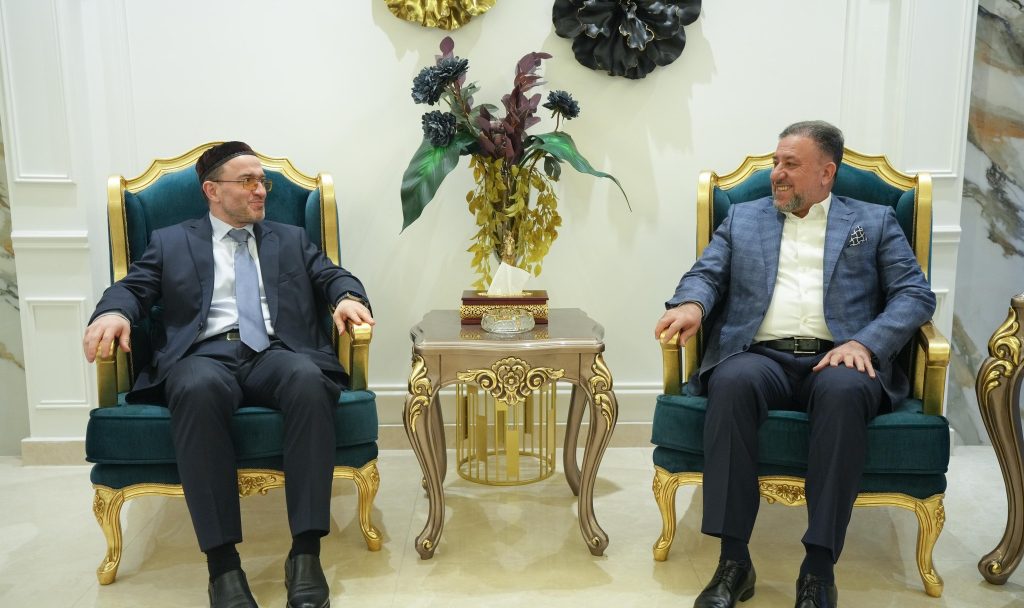 الشيخ الخنجر يستقبل السفير الروسي في بغداد