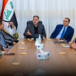 استقبل رئيس تحالف السيادة الشيخ خميس الخنجر، رئيس التحالف العربي في كركوك الأستاذ راكان سعيد الجبوري،