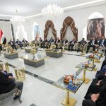 الشيخ خميس الخنجر يلتقي مرشحي تحالف السيادة في محافظة بغداد