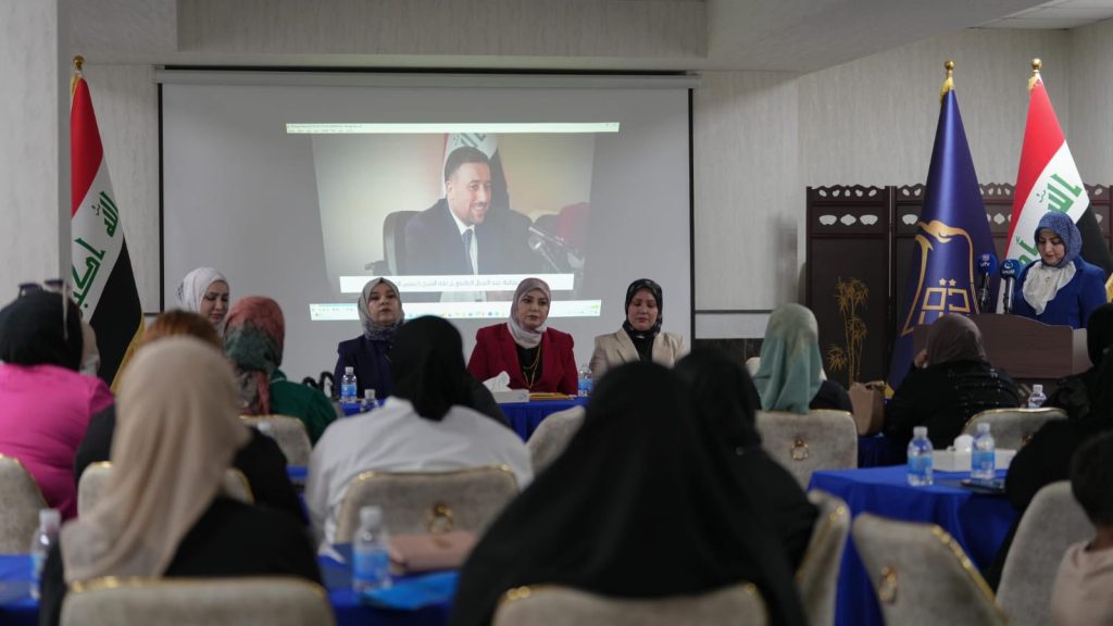 جانب من احتفالية مكتب المرأة في تحالف السيادة بمناسبة يوم العمال العالمي