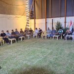 القيادية في السيادة مروة العيساوي تستقبل عددا من المهنئين في مكتبها بتكريت