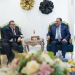 رئيس تحالف السيادة يستقبل السفير التركي في بغداد