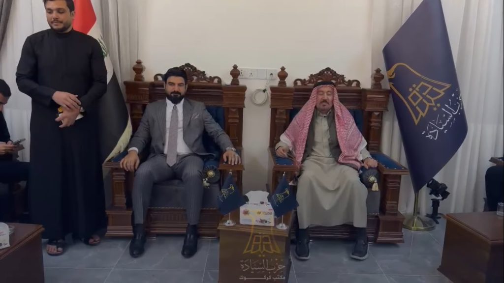 حزب السيادة في كركوك يُقيم مأدبة إفطار لطلبة الأقسام الداخلية بجامعة كركوك