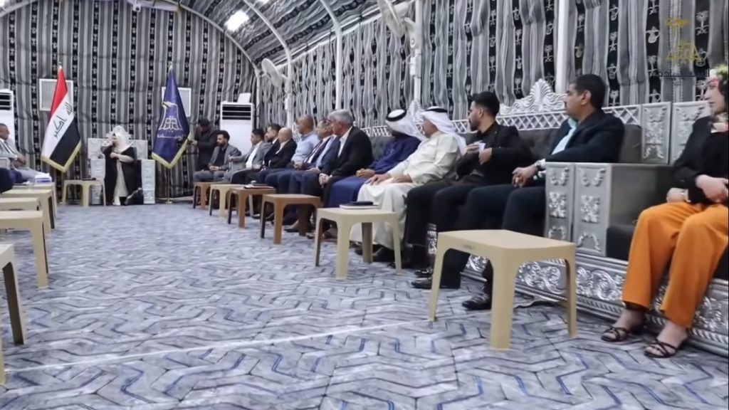 مرشحو حزب السيادة في نينوى يعقدون اجتماعًا تنظيميًا في مكتب الخابوري