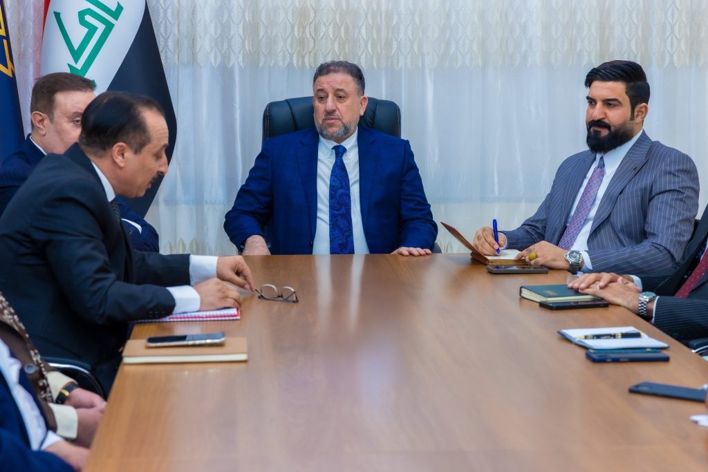الشيخ خميس الخنجر يلتقي أعضاء مكتب السيادة في كركوك