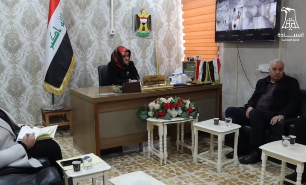الخابوري تزور فرع تموين نينوى وتؤكد دعمها لعملية الأتمتة الإلكترونية