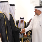 الشيخ خميس الخنجر يستقبل شيوخ ووجهاء قبيلة دليم في ديالى