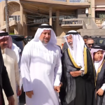 الشيخ خميس الخنجر يزور اللواء محمد النواف مهنئاً بعودته من الحج