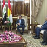 رئيس تحالف السيادة يلتقي رئيس حكومة إقليم كردستان لبحث الأوضاع العامة والاستعدادات الانتخابية