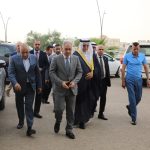 الدكتور خميس السعد يحضر مجلسي عزاء في الرمادي