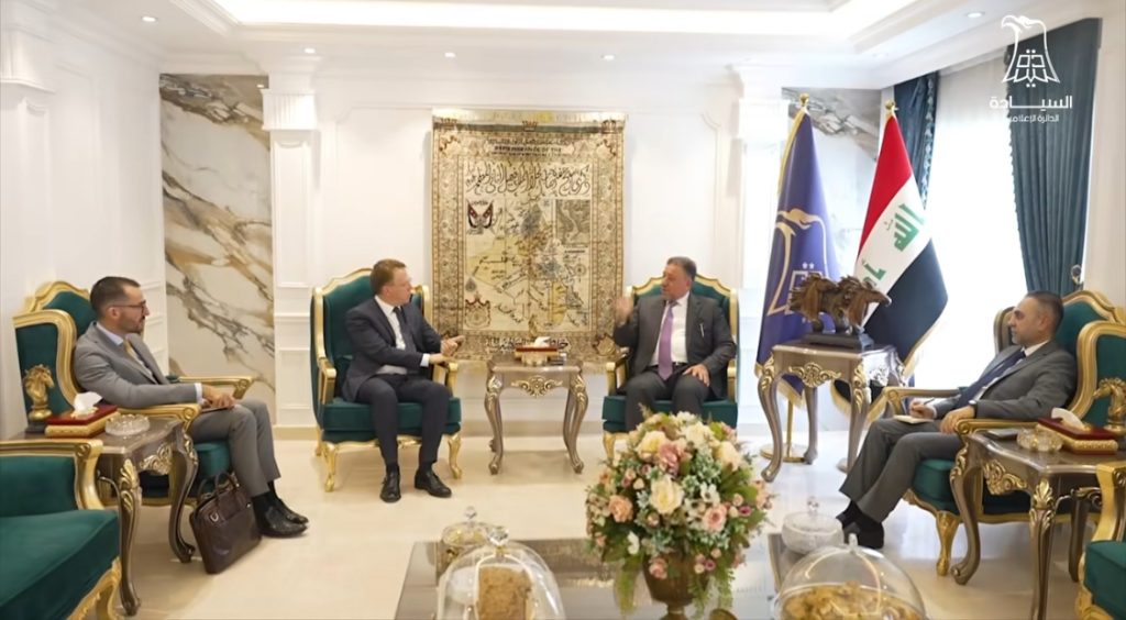 رئيس تحالف السيادة يستقبل السفير الفرنسي في بغداد