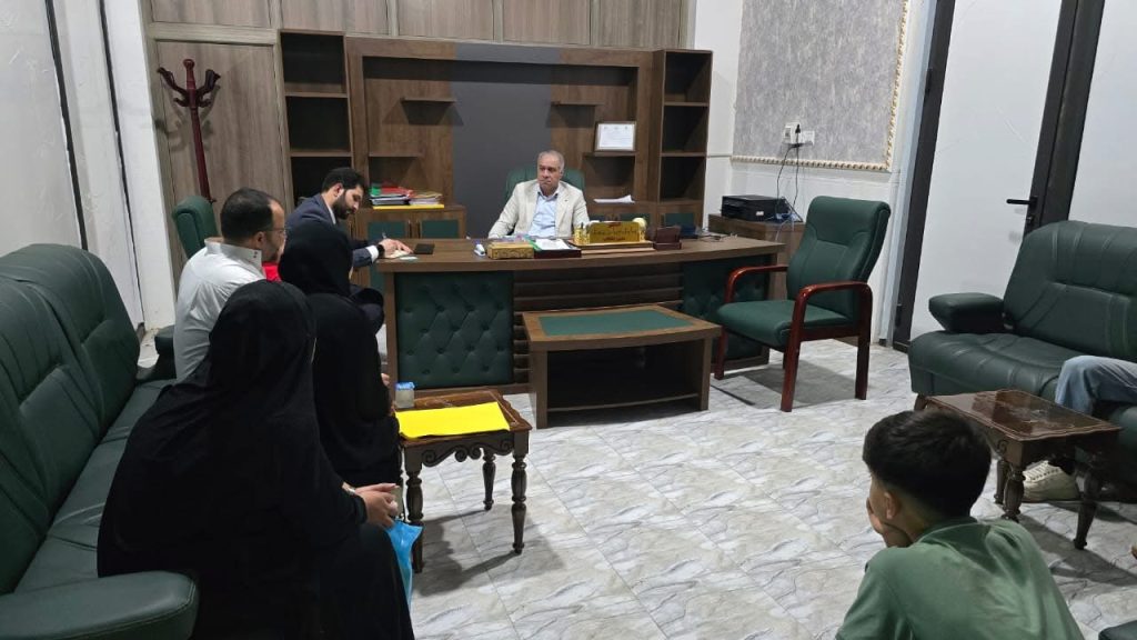مكتب الرمادي لحزب السيادة يستقبل عددا من أهالي الأنبار