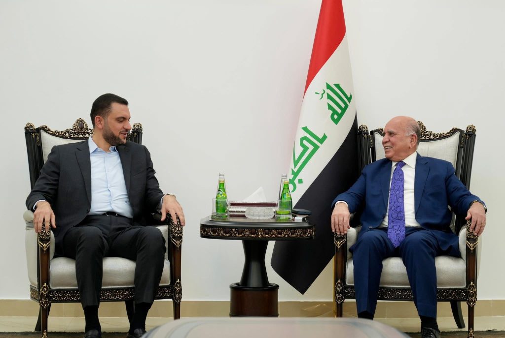 تحالف السيادة يبحث مع نائب رئيس الوزراء وزير الخارجية مستجدات المشهد السياسي والملف الانتخابي