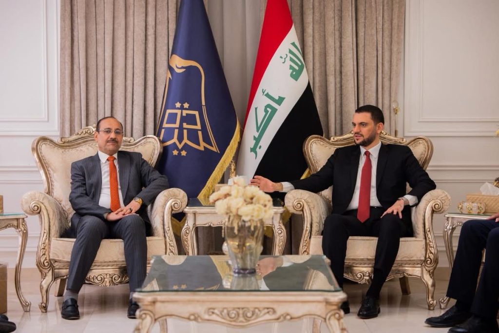 الشيخ سرمد الخنجر يستقبل محافظ بغداد