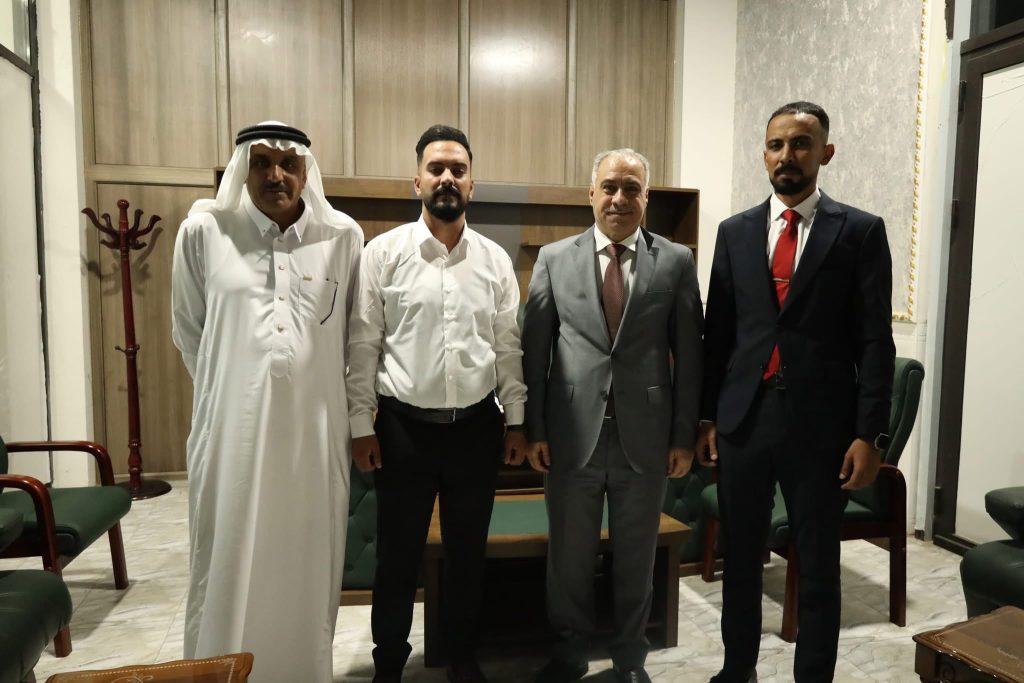 الدكتور خميس السعد يلتقي مرشحي تحالف سيادة الوطني – تشريع وعدداً من المواطنين في الأنبار