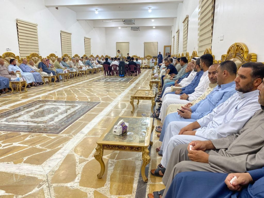 شيوخ ووجهاء قضاء عَنه يعلنون دعمهم للأستاذ وقاص العاني في الاستحقاق الانتخابي المقبل