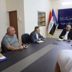 الدكتور خميس السعد يزور مكتب حزب السيادة في هيت ويطلع على سير العمل