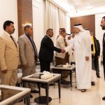 الشيخ خميس الخنجر يستقبل وفد عشيرة الحليتم ويؤكد ثبات تحالف السيادة على نهجه الإنساني والخد