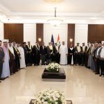 الشيخ خميس الخنجر يستقبل وفد عشيرة العكيدات ويؤكد استمرار العمل لإنهاء معاناة النازحين والمعتقلين الأبرياء