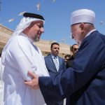 الشيخ خميس الخنجر يؤدي صلاة الجمعة في الحضرة الحنفية المباركة