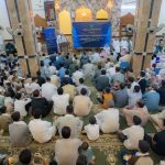 برعاية الشيخ خميس الخنجر… حفل تخريج دورات القرآن الكريم في جامع النعمان بن ثابت بمنطقة بزيبز