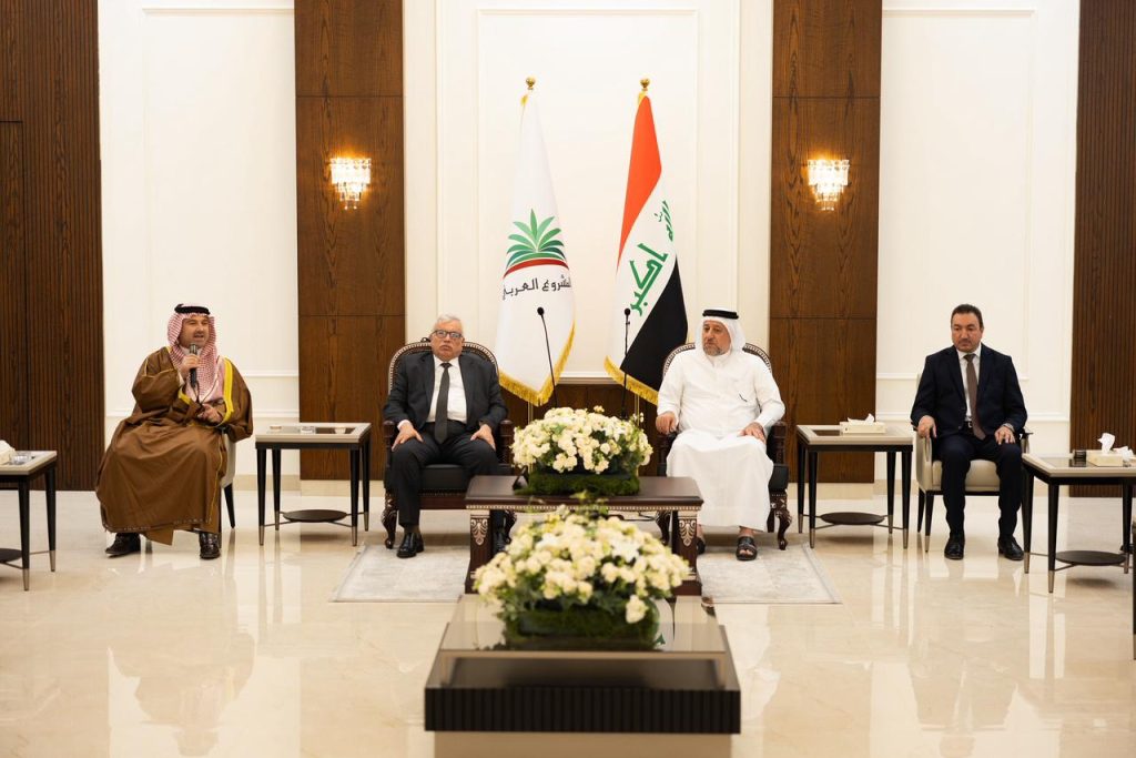 الشيخ خميس الخنجر يستقبل شيوخ ووجهاء من المناطق المتنازع عليها في نينوى