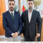 القيادي في تحالف السيادة انس النعيمي في ضيافة مدير شركة توزيع المنتجات النفطية