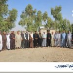 الأستاذ فتحي محمد سليم الجبوري يحظى باستقبال واسع في قرية المكوك ويؤكد وحدة الصف ودعم العمام