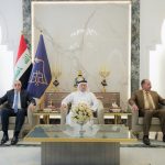 الشيخ خميس الخنجر يلتقي مرشحي التحالف في الأنبار