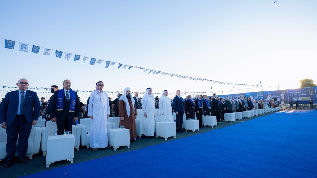 بحضور الشيخ الخنجر… مؤتمر انتخابي مهيب للشيخ عبد الخالق العزاوي في ديالى