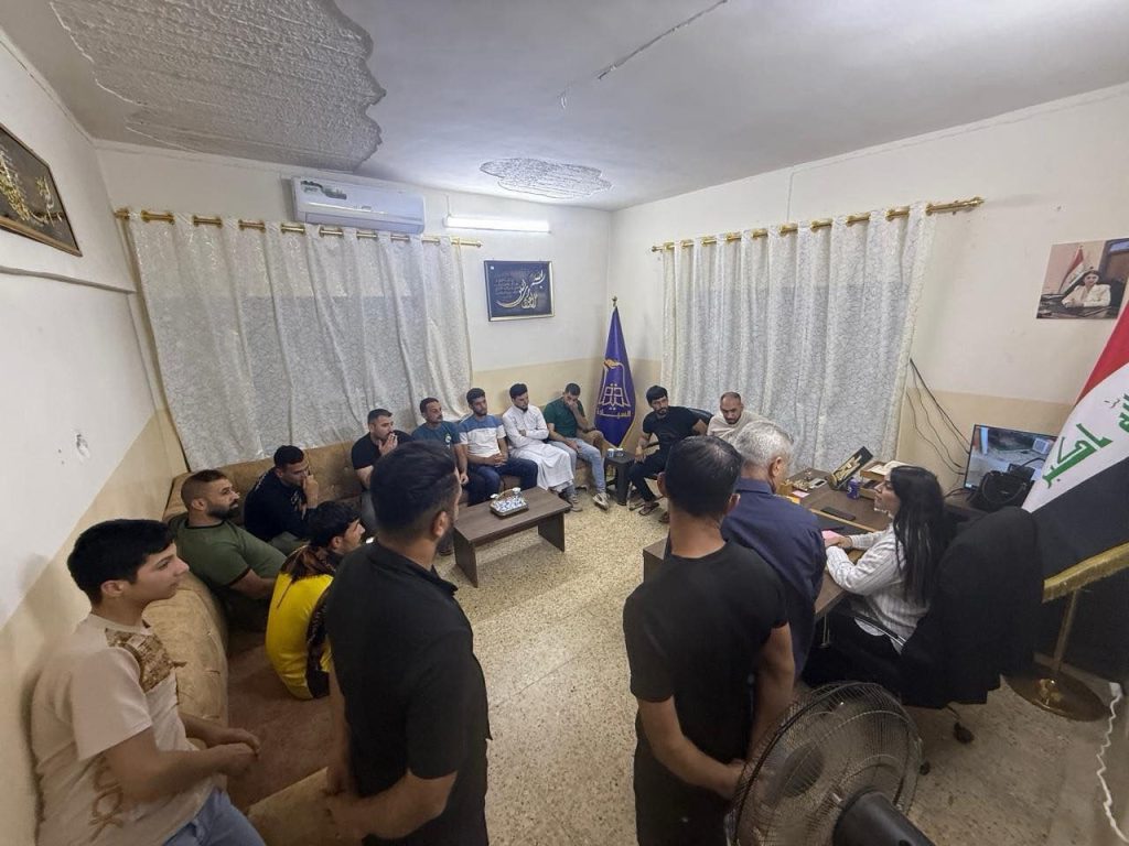 القيادية مها أحمد عبد الرحمن تلتقي شباب الموصل في حوار مفتوح يؤكد دعمهم وتمكينه