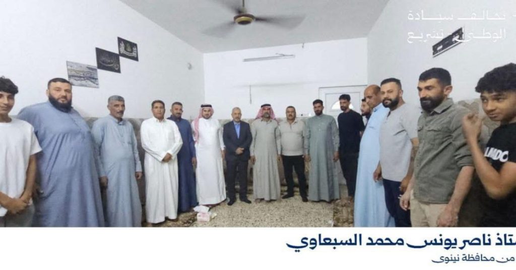 المرشّح ناصر يونس السبعاوي في ضيافة عمومته آل الراشد في لقاء يسوده المحبة وتعلوه قيم الوفاء والكرم