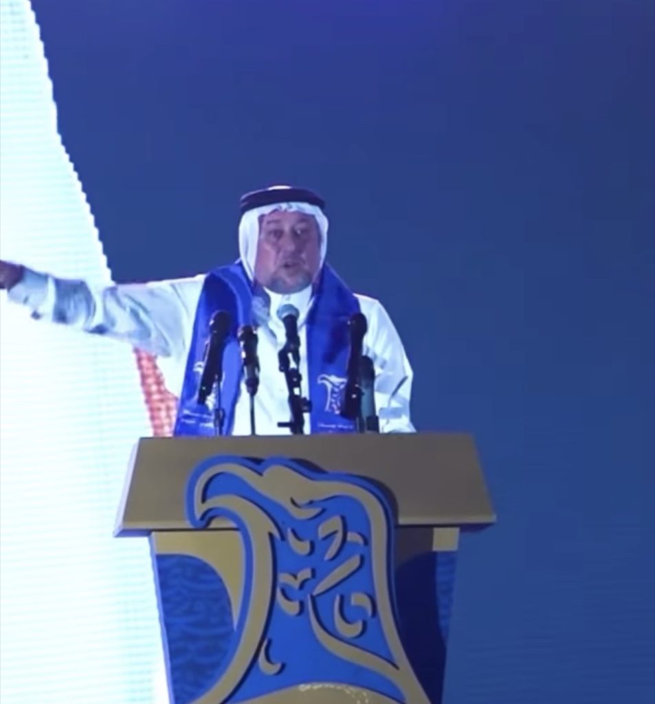 رئيس تحالف السيادة الشيخ خميس الخنجر:احذروا من بيع البطاقات الانتخابية، فمن يشتري منكم البطاقة الانتخابية اليوم سيبيع مستقبلكم ودينكم وعقيدتكم وهويتكم للآخرين.