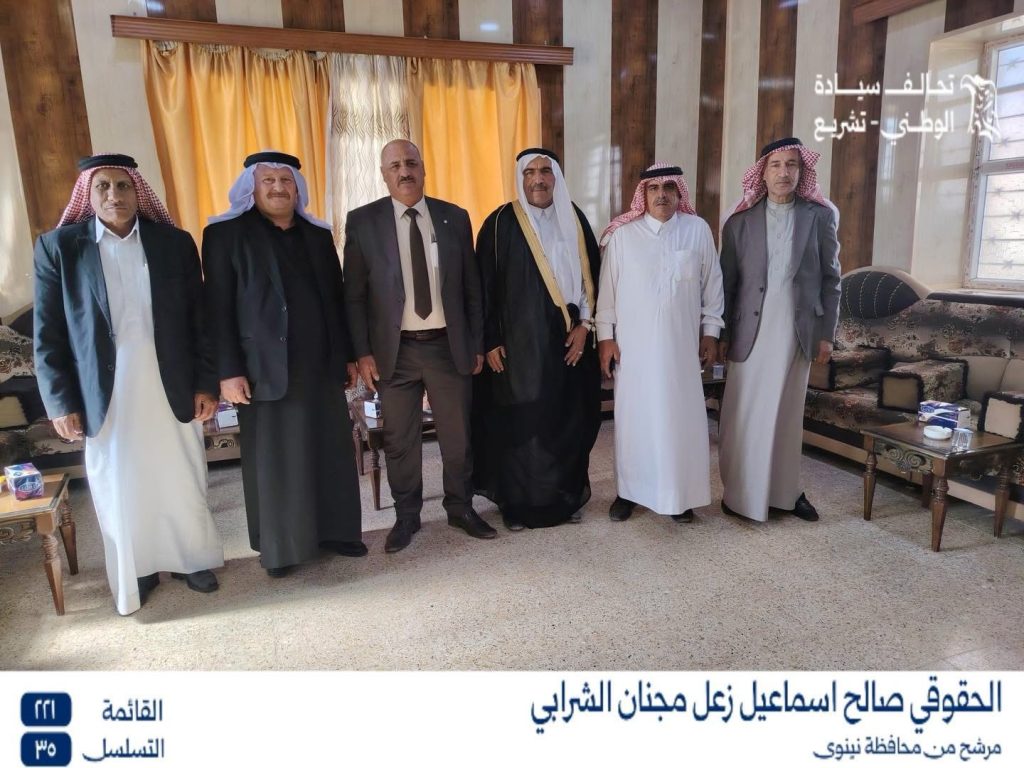 الحقوقي صالح إسماعيل الشرابي يواصل زياراته الميدانية لتعزيز التواصل المجتمعي في نينوى