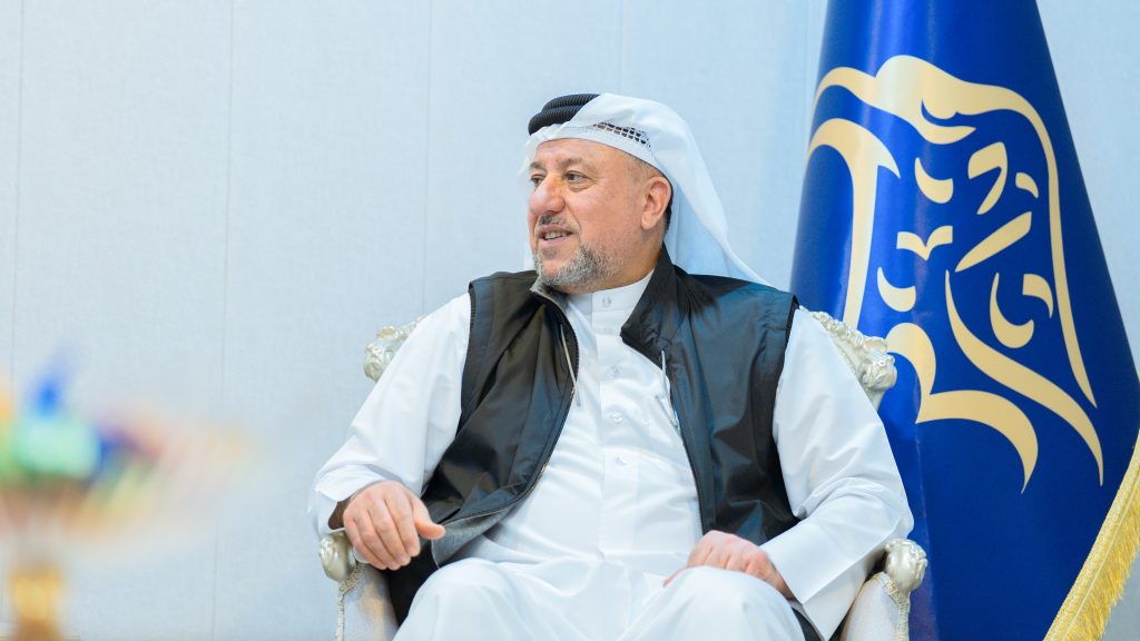 الشيخ خميس الخنجر يزور مكتب المرشح عن السيادة هشام المعموري