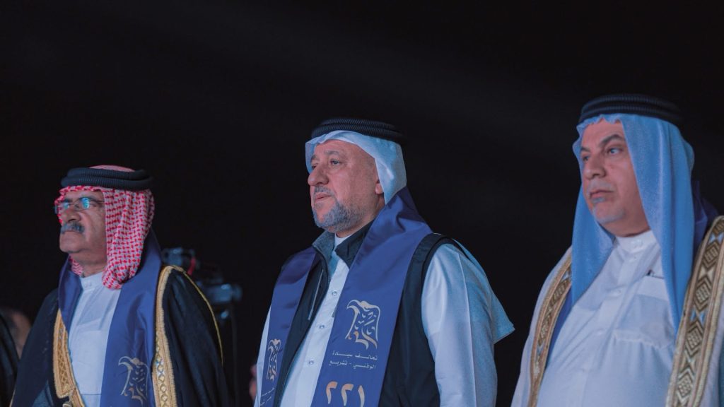 حضور جماهيري مهيب في مؤتمر مرشح السيادة في ديالى طه المجمعي بحضور الشيخ الخنجر